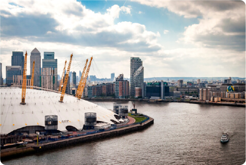 The O2 Exterior